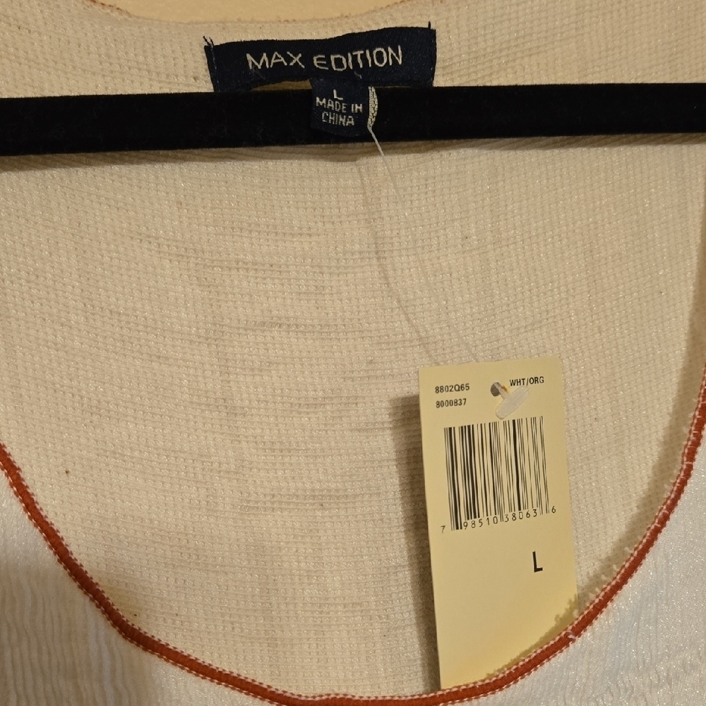 Max Edition Ivory Floral Midi Dress. Stunning Embroidery! - Picture 2 of 9